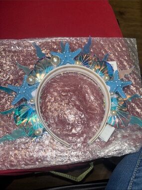 Sea Star Iridescent Blue Headband